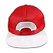 Pokemon Ash Ketchum Satoshi Snapback Hat Cap One Size Unisex Cosplay Costume