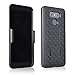 LG G6 Case, BEKASE (TM) Hard Shell Holster Combo Matte Finish Protective Slim Case for LG G6 with Kickstand and Locking Belt Swivel Clip (Black)