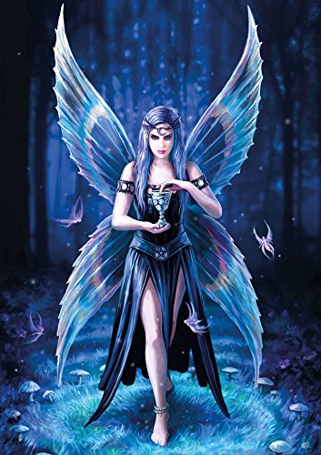 Enchantment Blank Greeting Card Anne Stokes