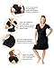 Kindred Bravely Ultra Soft Maternity & Nursing Nightgown Dress (Black, XXL)