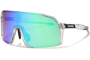 Qonoic Youth Baseball Sunglasses for Kids & Small Face Men Women, Cycling Skiing Bike Outdoor Sports Sunglasses