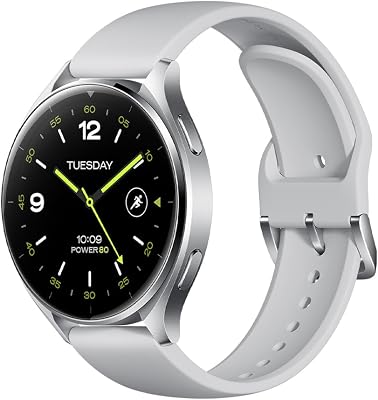 Watch 2, Google WearOS, 1.43" AMOLED, GPS, 5ATM, Argento