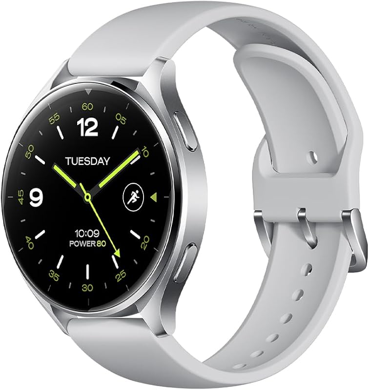 Watch 2, Google WearOS, 1.43" AMOLED, GPS, 5ATM, Argento