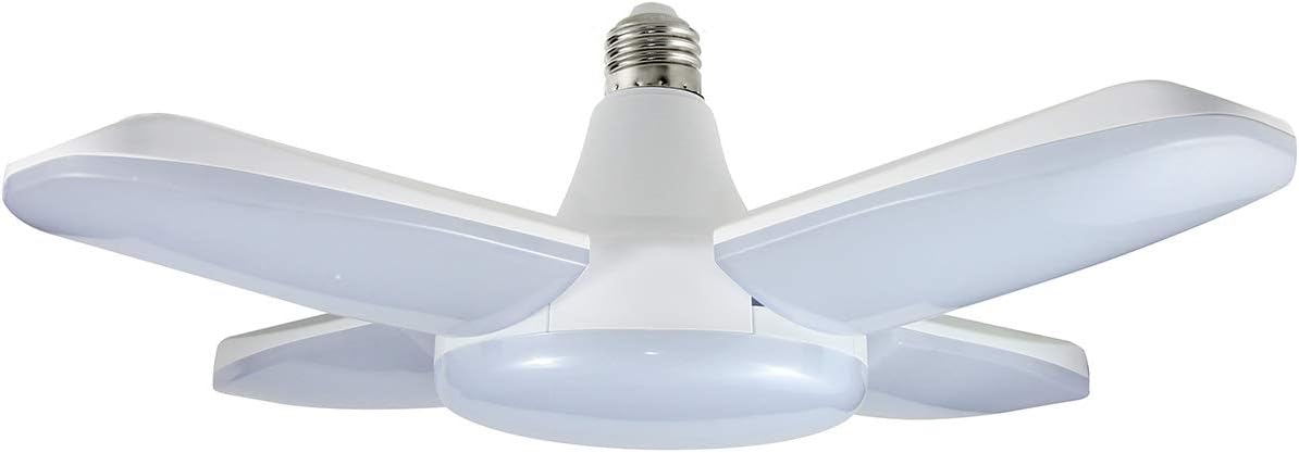 LED Garage Lights, 60W Adjustable LED Garage Ceiling Light, LED Shop Lights 5400LM 6500K, Garage Lighting for Basement Warehouse Workshop and Cellar: Home Improvement