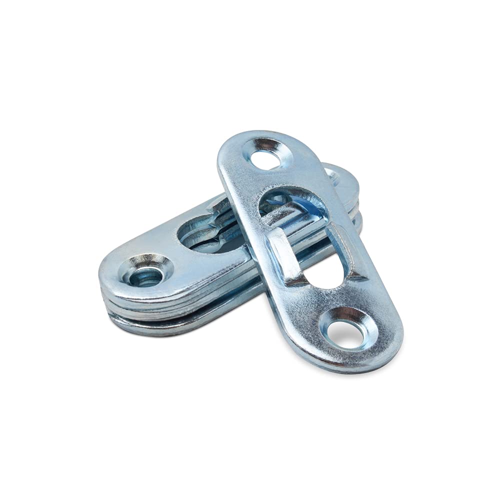 Keyhole Hangers, Single Hole Hanging Plates - Pack of 25 by Woodpeckers