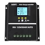 100A MPPT Solar Charge Controller 12V 24V 36V 48V