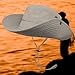 OMECHY Outdoor Bucket Mesh Hat Summer UV Protection Sun Cap Boonie Fishing Camouflage Hat,Khaki