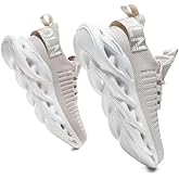 GSLMOLN Men's Slip on Breathable Walking Shoes Ultra Lightweight Casual Sport Gym Fashion Sneakers