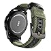Galaxy Watch 46mm Bands, Maxjoy Gear S3 Frontier Classic Nylon Band, 22 mm Quick Release Replacement Strap Large Sport Wristband with Metal Buckle Compatible Samsung Gear S3 Smart Watch, Army Green primary