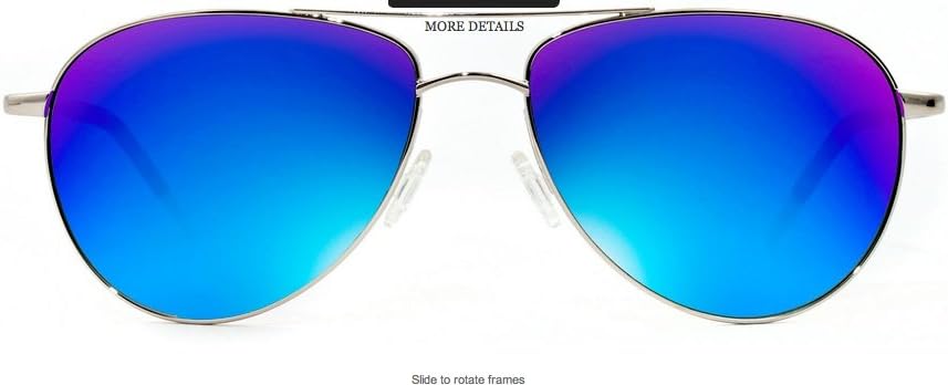 Oliver Peoples Mirror Blue Benedict Sunglasses