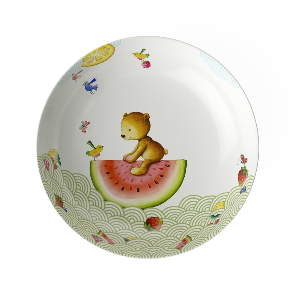 Villeroy & Boch 14-8665-2752 Hungry as a Bear Deep Plate, Porcelain, 19 Centimeters