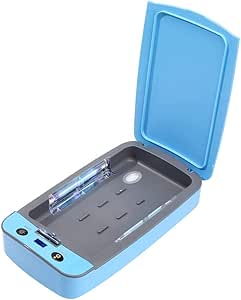 Desinfectante UV para teléfono celular, caja de limpieza UV ...