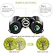 BNISE Binoculars for Adults Compact, 10X42 HD Professional, BAK4 Prism FMC Lens, Suitable for Outdoor Travel, for Bird Watching, for Hunting, with Smartphone Adapter, Neck Strap, Portable Backpack
