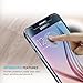 LK [3 Pack] Screen Protector for Samsung Galaxy S6, [Japan Tempered Glass] 9H Hardness