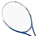 Senston Adult Tennis Racket Prestrung Tennis Racquet ,Strung with Cover,Tennis Overgrip , Vibration Damper(Blue)