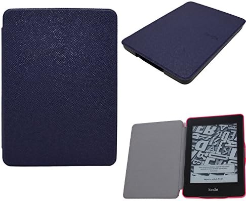 Anvas Kindle Paperwhite Case - Ultra Slim Lightweight Thinnest PU Leather Cover with Auto Sleep/Wake for All-New Amazon Kindle Paperwhite (Fits all 2012, 2013, 2015 & 2016 Versions),01 Royal blue