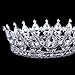 FUMUD Designs Vintage Peacock Crystal Tiara Wedding Crown Bridal Tiara Accessories Rhinestone Tiaras Crowns Pageant