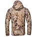 Kryptek Dalibor III Jacket - Men's Lightweight Softshell, Water Resistant, Stretch Fabric, Tactical Outdoor, Hooded, Durable, Highlander - 3X-Large