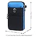 liangdongshop Water Resistant Waist Fanny Pack Cell Phone Pouch with Shoulder Strap(Coffee)