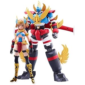 青島文化教材社 新・合体シリーズ 合体 アトランジャー 全高約170mm 穂鷹アトリ同梱セット 色分け済みプラモデル GR-01