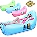Inflatable Lounger Portable Air Couch Bed Outdoor Inflatable Beach Chair Waterproof & Anti-Air Leaking Inflatable Sofa Hammock with Carrying Bag for Backyard Lakeside Beach Camping, Travelling, Hiking