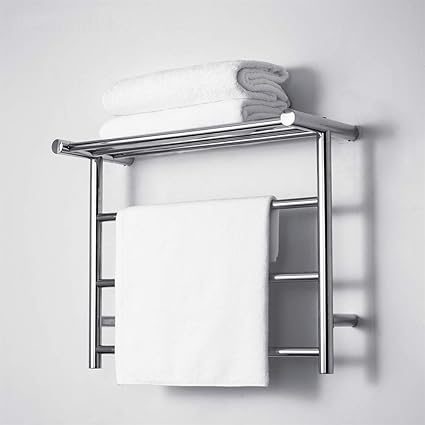Calentador De Toallas Montado En La Pared De Acero Inoxidable 304