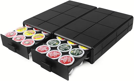 Amazon Com Everie Stackable Coffee Pod Holder Drawer Compatible