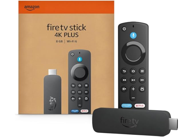 Amazon Fire TV Stick 4K Plus (newest model) with AI-powered Fire TV Search,...