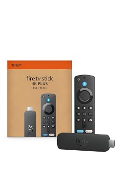 Amazon Fire TV Stick 4K Plus (newest model) with AI-powered Fire TV Search, Wi-Fi 6, stream over 1.8 million movies and shows, free & live TV