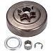 ANCIRS 3/8 6T Clutch Drum Sprocket Washer E-Clip Kit for STIHL Chainsaw MS170 MS180 MS210 MS230 MS250 017 018 021 023 025 1123 640 2003 primary