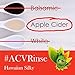 Hawaiian Silky Hawaiian silky 14-in-1 miracles balanced apple cider vinegar with black castor oil 8 fluid ounce, Brown, 8 Fl Ounce