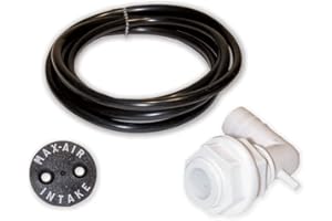 T-H MARINE SUPPLIES M0613 Max-Air Boat Plumbing Items, Black