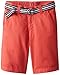 Nautica Boys' Belted Flat-Front Short
