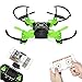 Metakoo Mini Drone WiFi FPV Drone with HD Camera 0.3MP Headless Mode 3D Flip One-key Taking-off & Landing 6-Axis Gyro 2.4GHz RC Quadcotper - Green