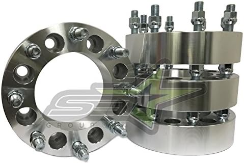 SetGroup USA 8x170 Wheel Spacers 2 Inch Works with 1999-2002 14x2.0 Ford F-250 F-350 Super Duty Trucks