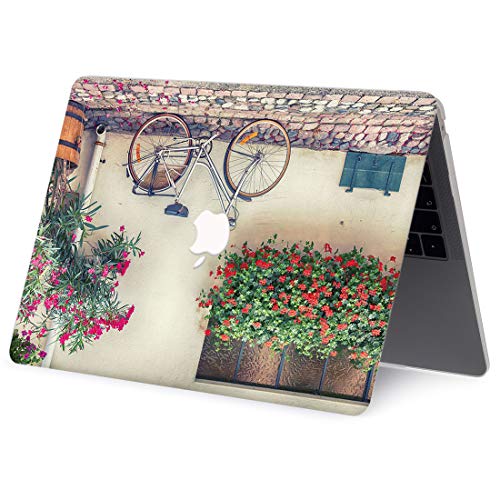 Hard Case for Apple MacBook Pro 13.3 Inch with Retina Display Model A1502/A1425 - L2W Laptop Computers Accessories Plastic Smooth Print View Design Protective Pattern Cover,Bicycle