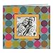 Pioneer Photo Albums MB-88EVF/D 20 Page Designer Printed Raised Frame Dots Cover Scrapbook for 8 by 8-Inch Pages