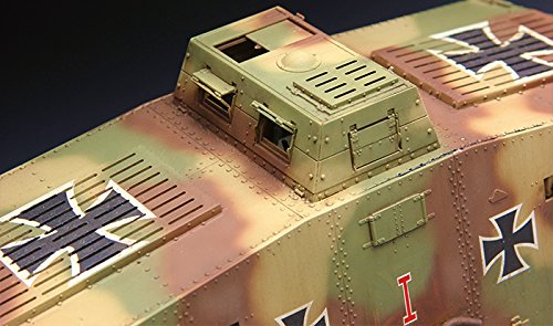 Meng TS-017 German Krupp A7V Tank 1/35 Scale Model Kit - Thumbnail 4