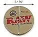 RAW Natural Rolling Papers - Metal Pop Up Storage Tin (1 Tin)