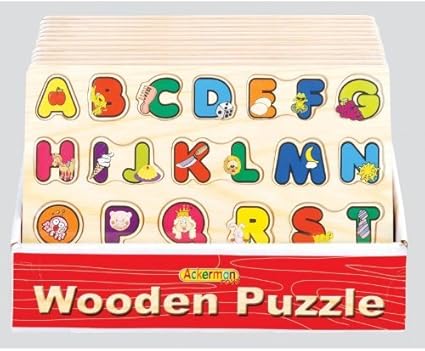 abc wooden puzzle