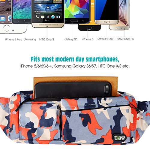 image for EOTW Fanny Belt Bag Waist Travel Wallet Sports Phone Holder Cross Body