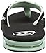 Reef Women's Fanning Sandal, Black/Mint, 8 M US