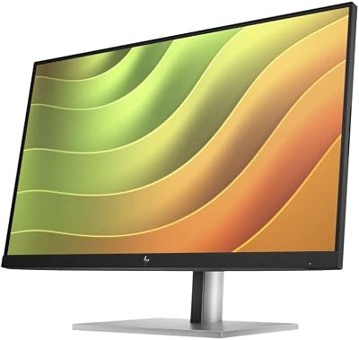 HP E24u G5 23.8" FHD IPS USB-C Monitor 16:9 5ms Black Silver 6N4D0AA