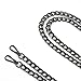 Symuitrc 12MM Width Purse Chain Strap Replacement Length 51