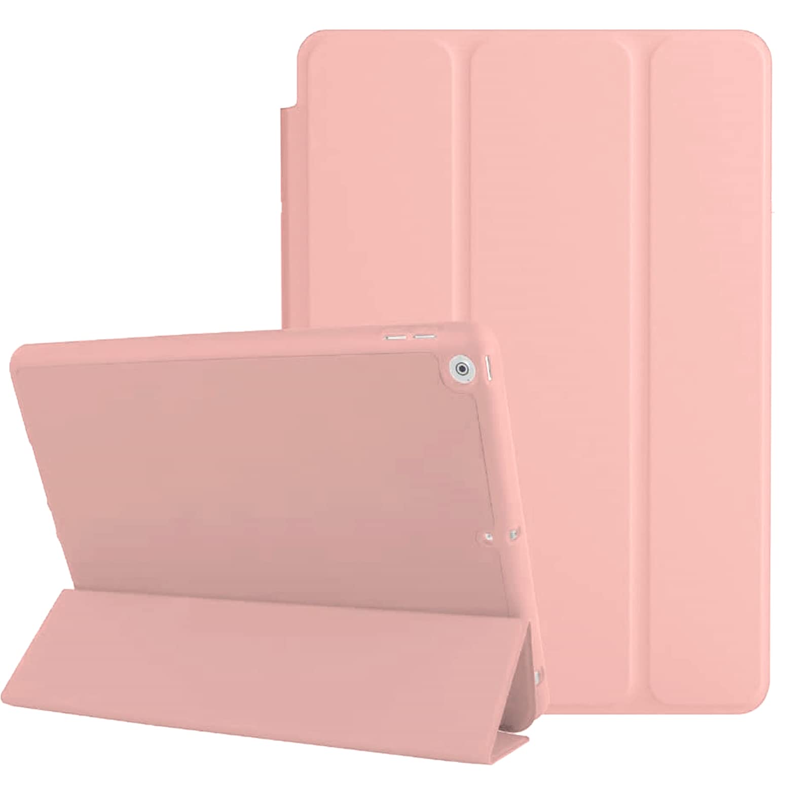 Smart Case for iPad mini 6 (8.3 Inch, 6th Generation, 2021 Release) With Auto Sleep/Wake Function and Pencil Support, Shockproof Soft TPU Back Smart magnetic Cover (Baby Pink)