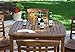 Outdoor Interiors 65432 Square Height Dining Bar Table, 34