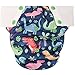 HappyEndings Toddler/Kid Pull On Reusable Cloth Diapers/Training Pants (Medium, (Fits 35-50 Pounds), Dinosaurs, Rawrr!!)