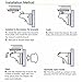 Balfer Baby Safety Magnetic Cabinet Lock Set No Drilling (10 Locks + 2 Keys)