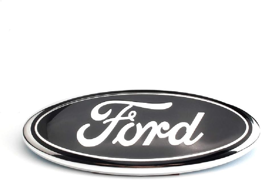 Badge Nameplate,Front Grille Tailgate Emblem Compatible with 2004-2014 F150 Ford,Badge Nameplate Also Compatible with 04-14 F250 F350 11-14 Edge 11-16 Explorer 06-11 Ranger (Black)