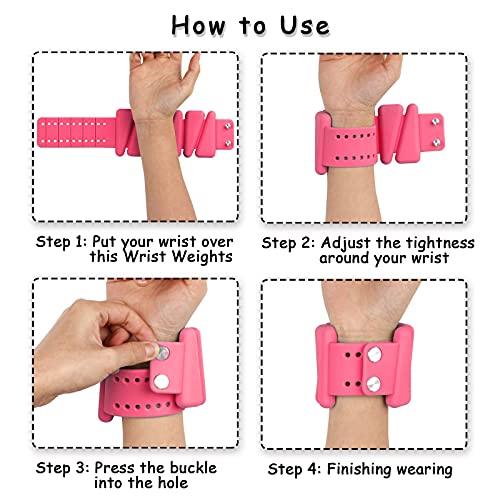 Zhovee Strength Training Wrist Weights Sets for Women, Ankle Weights